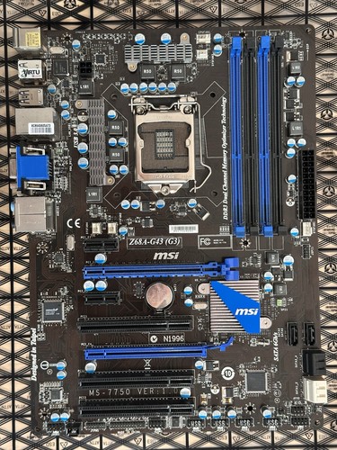 Msi z77a g43 mainboard - msi, z77a-g43